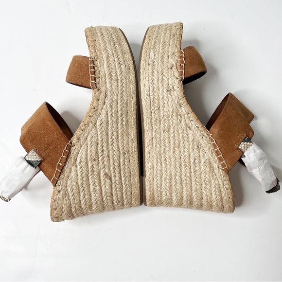 Dolce Vita Spiro Wedge Sandal, Women's Size 8.5 Brown Suede NEW Platform Chunky - Picture 10 of 10